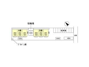 ＣＡＳＡあしだ　Ａ棟の物件外観写真